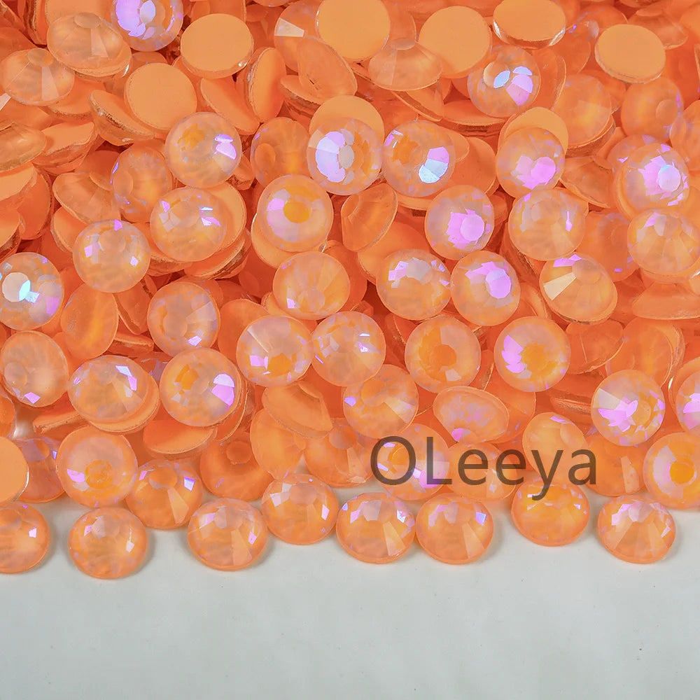 SS3-SS30 Hot Pink Rose Non Hot Fix Rhinestone Flatback Crystals Beads 3D Nail Art Rhinestones Glass Crystal Nails Non HotFix