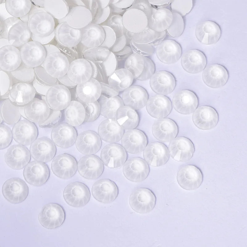 Super Quality Glitter Gems SS3-SS50 Flatback Stones Clear Crystal Non Hotfix Rhinestones Nail Art Decoration Rhinestones Y0100