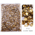 Oleeya Wholesale Flatback Silver bottom Resin Cтразы Non hotfix Rhinestones in Big Package Glitter Crystals and Strass For 네일파츠