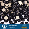 Oleeya P01-P30 Cold Fix Glass Crystal Rhinestones Gold Flatback Strass Stones Nail Art Accessories DIY Decoration